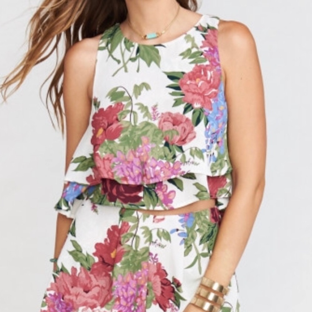 EUC Show Me Your Mumu King Crop Duchess Darling